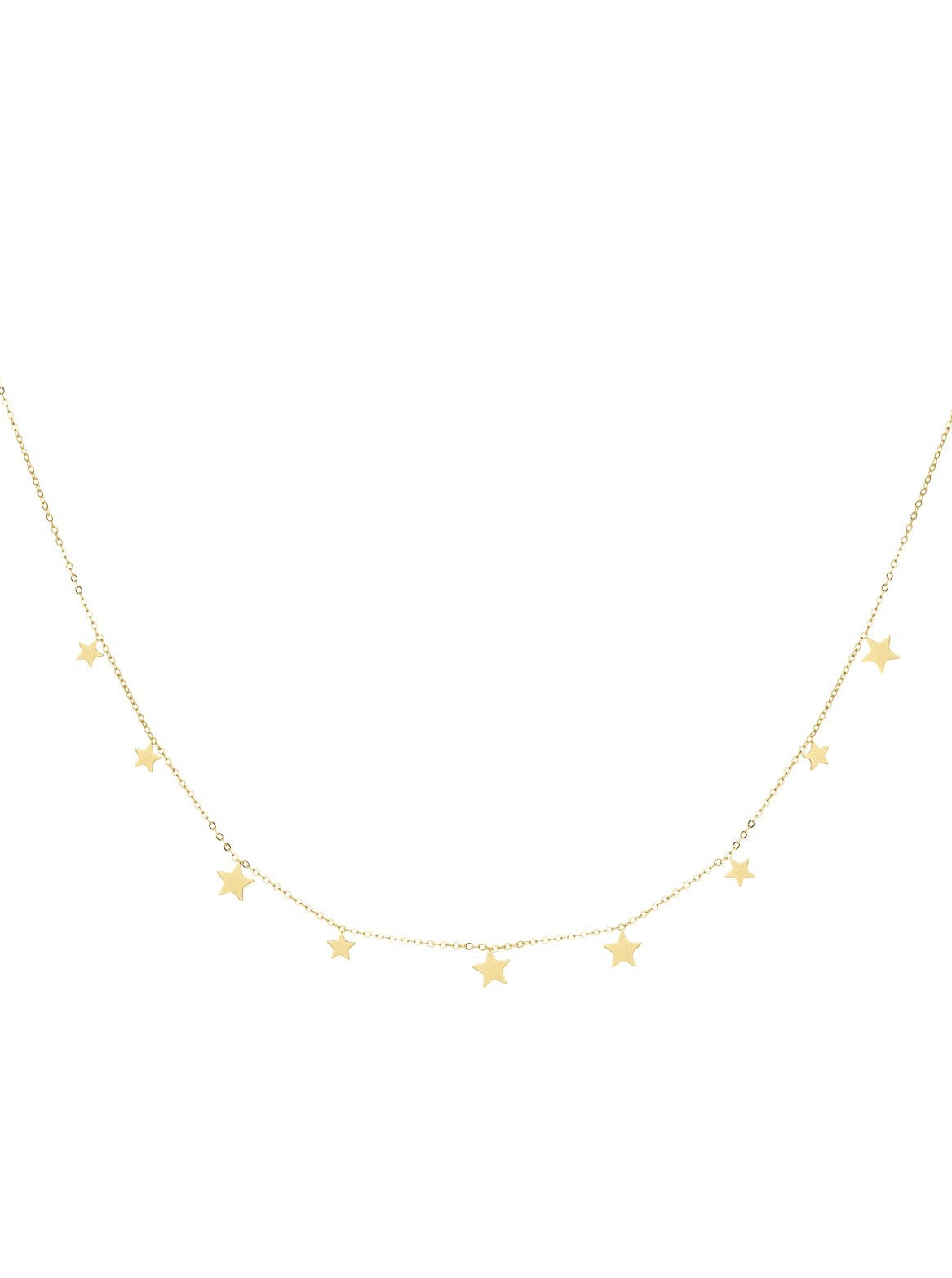 Ketting Sterretjes - Goud