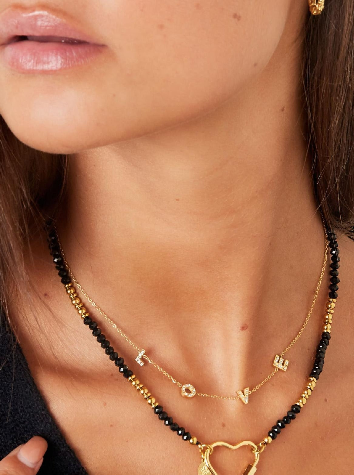 Ketting Love - Goud