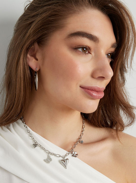 Bedelketting Natural Love - Zilver