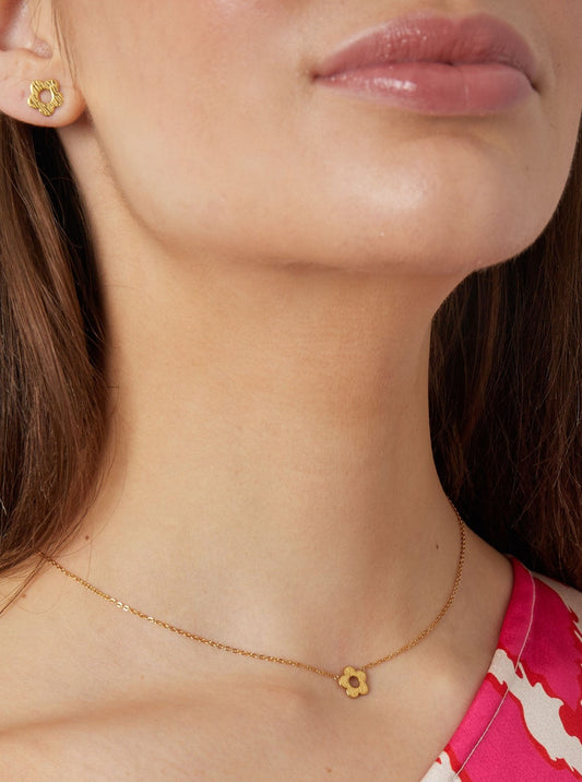 Ketting Little Flower - Goud