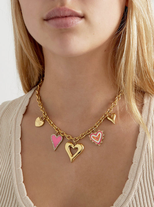 Bedelketting Love Always Wins - Goud