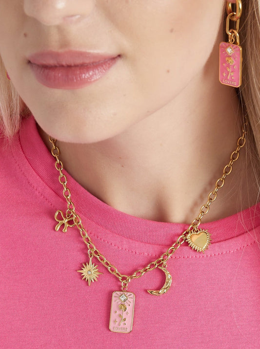 Bedelketting Rose Lovers - Goud