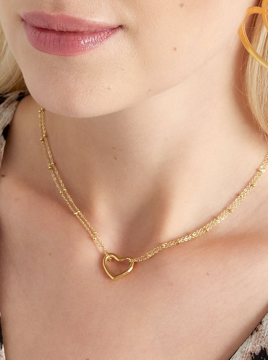 Ketting One Heart - Goud