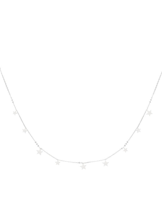 Ketting Sterretjes - Zilver