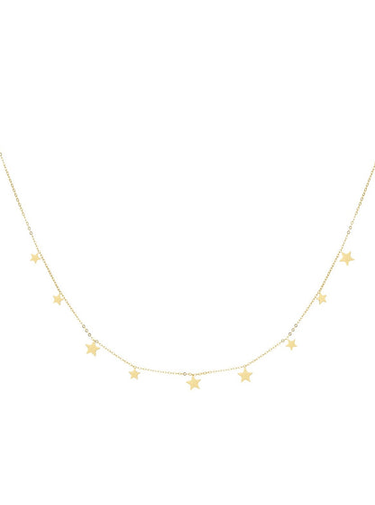 Ketting Sterretjes - Goud