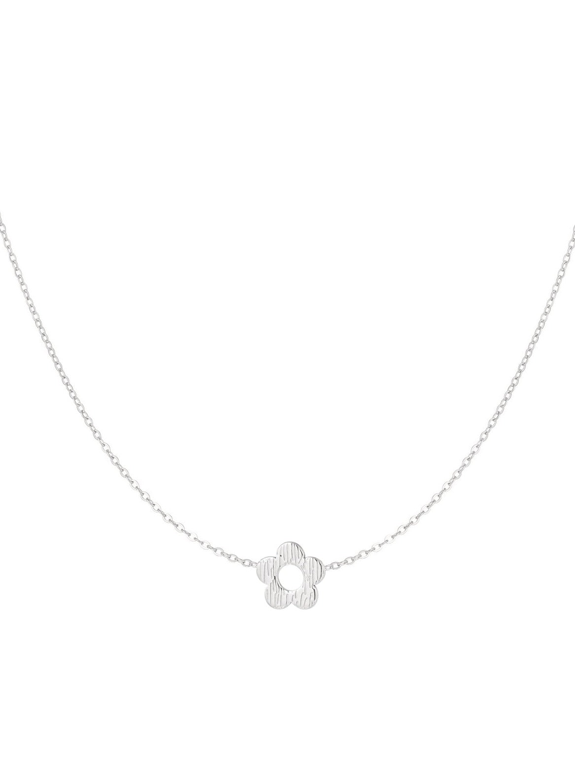 Ketting Little Flower - Zilver
