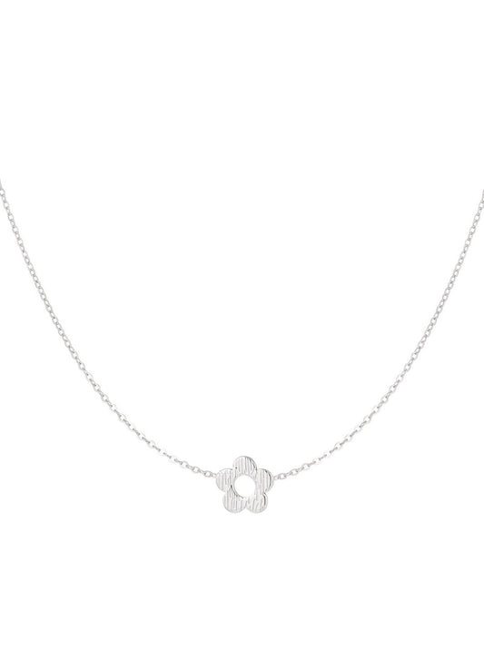 Ketting Little Flower - Zilver