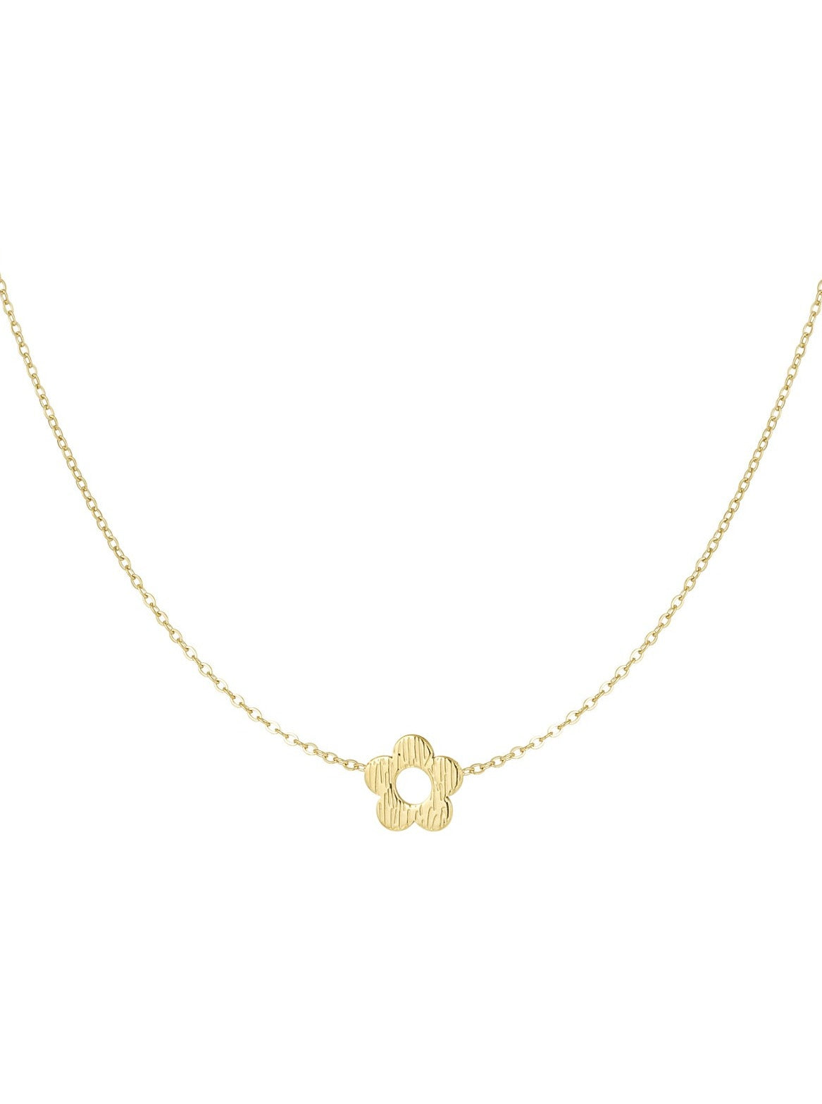 Ketting Little Flower - Goud