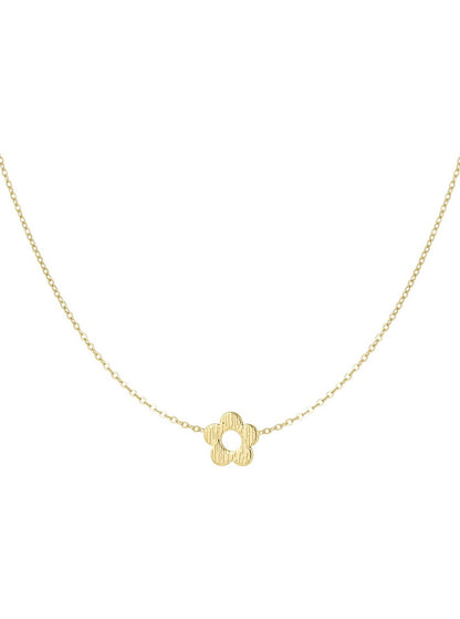 Ketting Little Flower - Goud