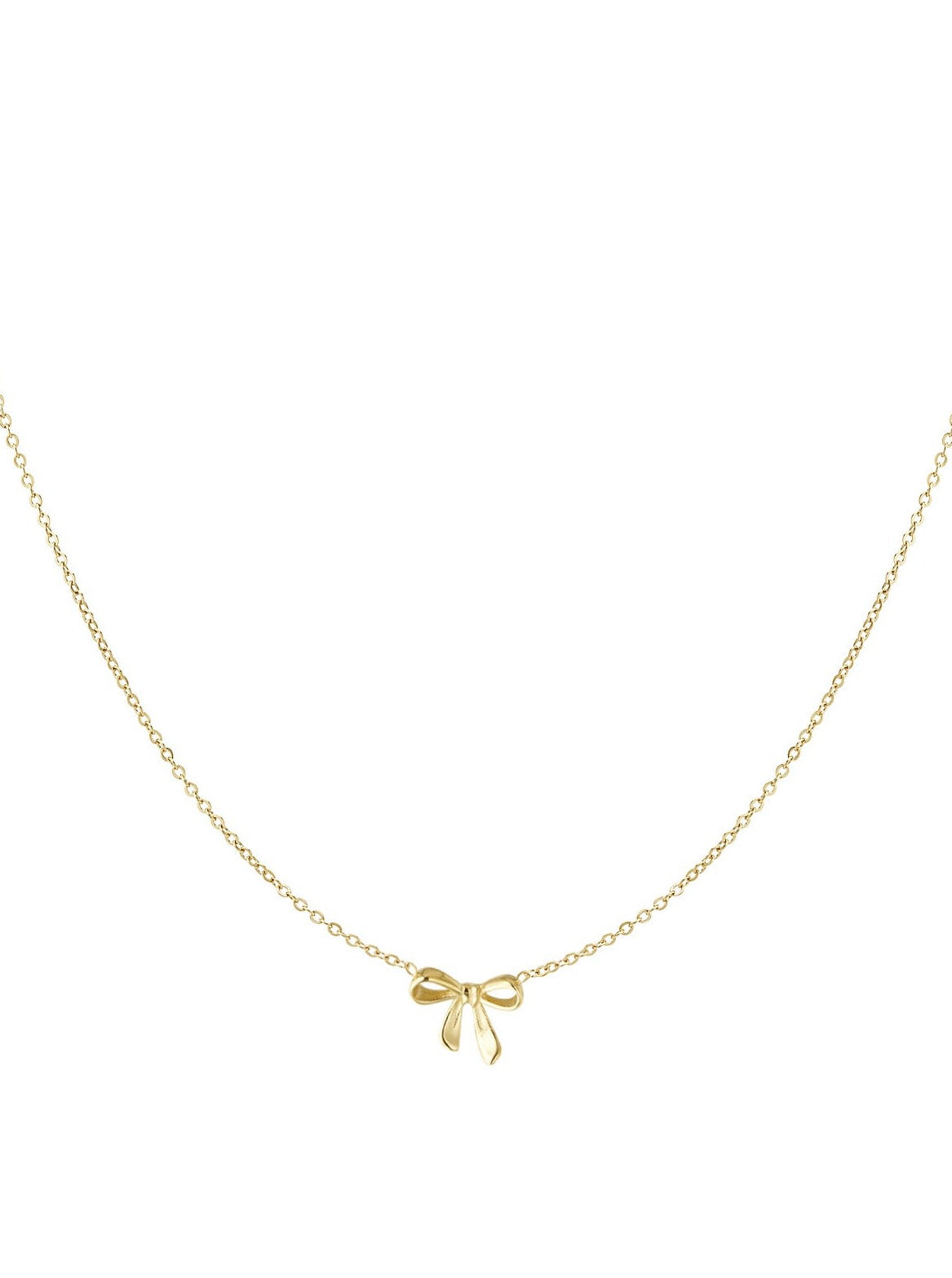Ketting Strikjes - Goud