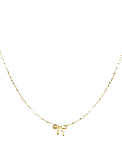 Ketting Strikjes - Goud