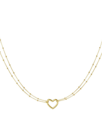 Ketting One Heart - Goud