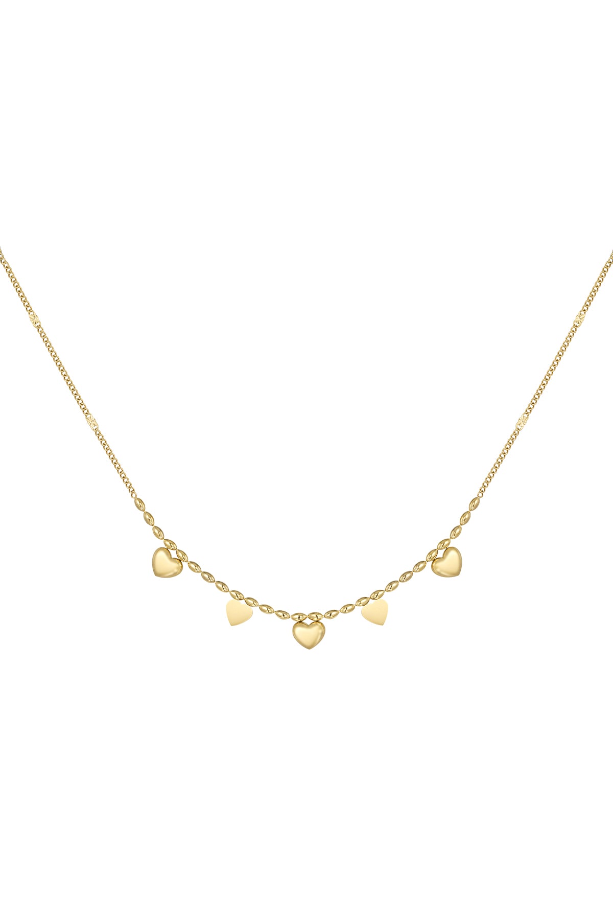 Ketting Tiny Heart Affair - Goud