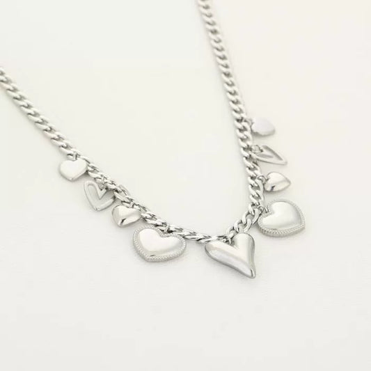 Bedelketting Lots of Love - Zilver