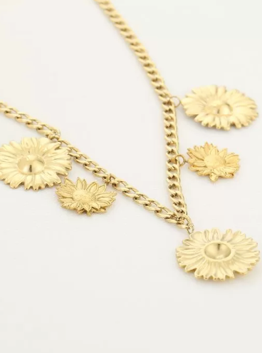 Bedelketting Fenna - Goud
