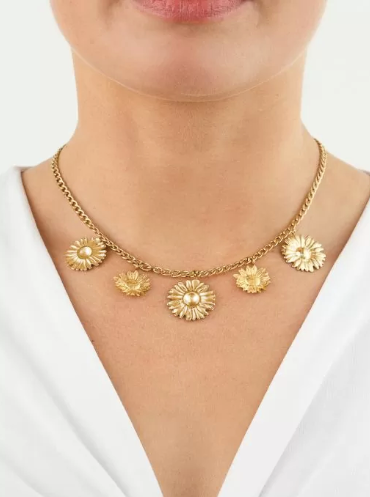 Bedelketting Fenna - Goud